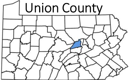 Union County map