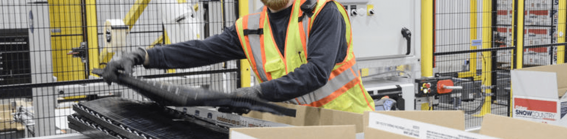 A manufacturer building a machine